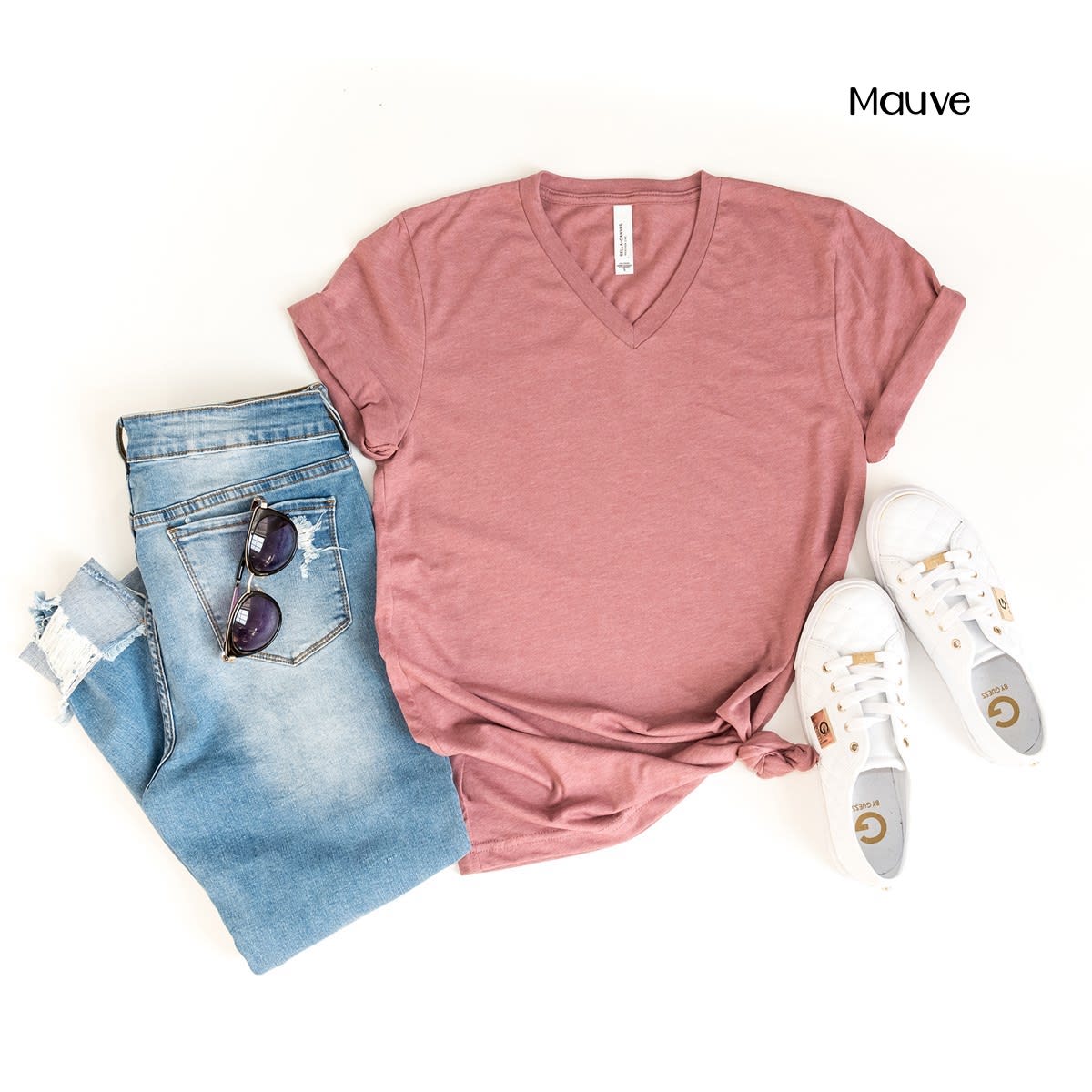 Basic V-Neck Tees