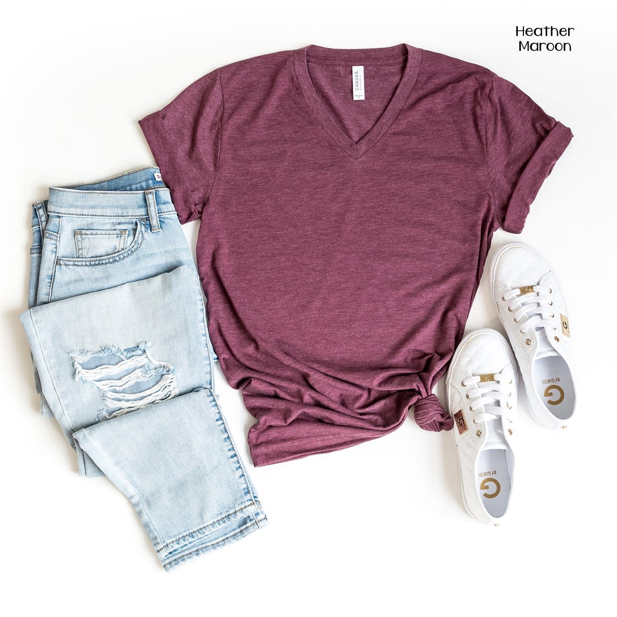 Basic V-Neck Tees