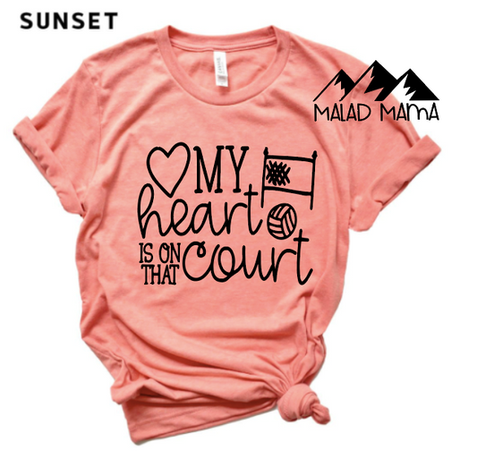 My Heart is on that court |Volleyball