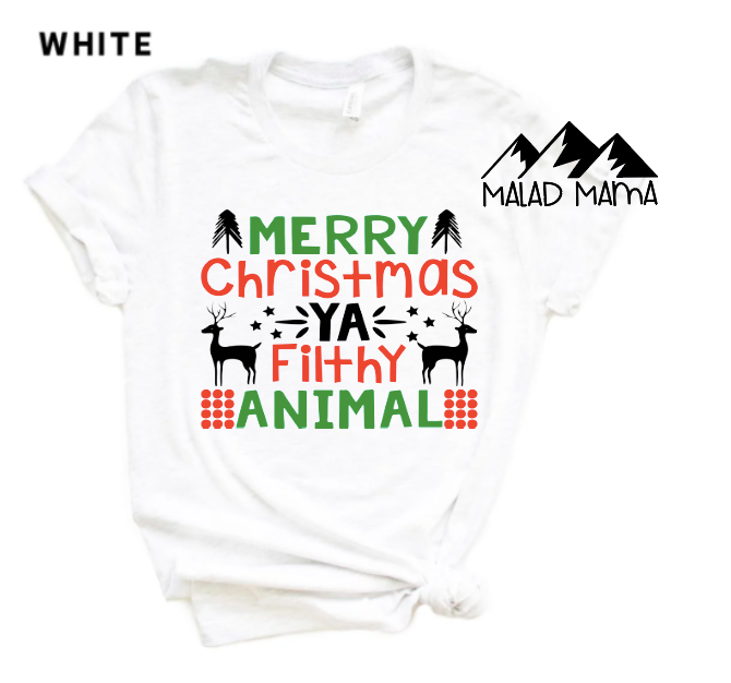 Merry Christmas Ya Filthy Animal | Christmas