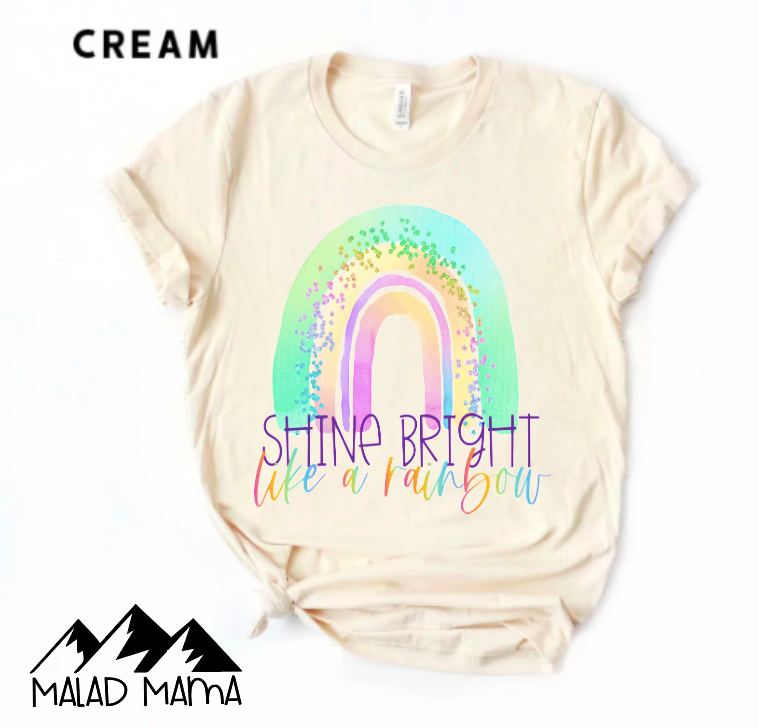 Shine Bright Like a Rainbow | Pastel | Inspiration
