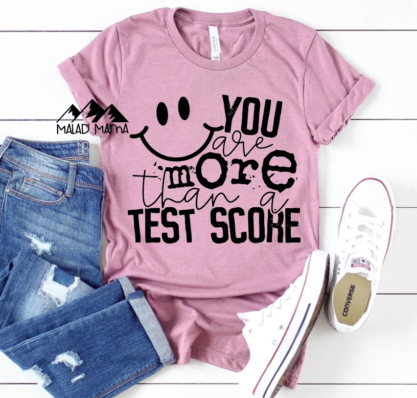 You Are More Than A Test Score | School | Inspiration