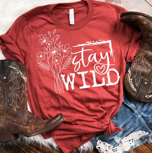 Stay Wild Floral