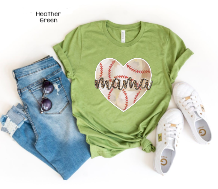 Mama | Heart | Cheetah | Baseball/Softball |