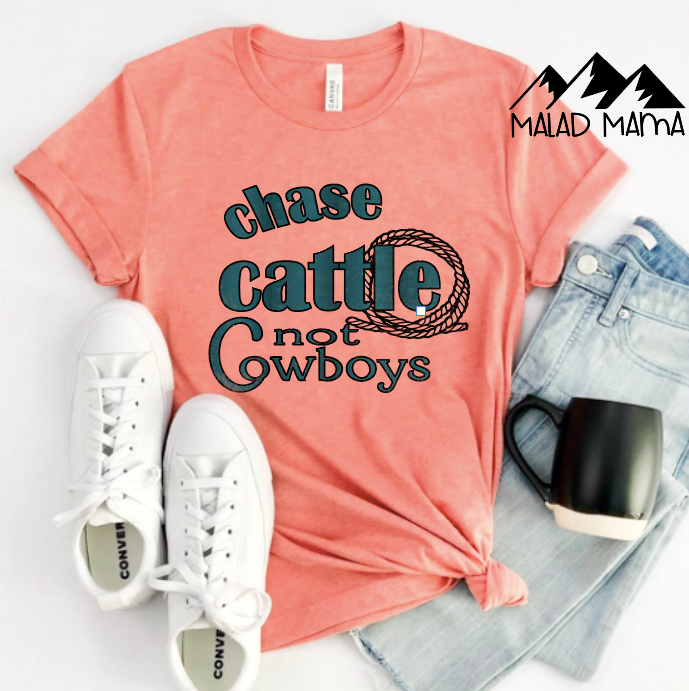 Chase Cattle Not Cowboys