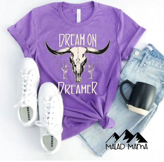 Dream on Dreamer Bull Skull | Western