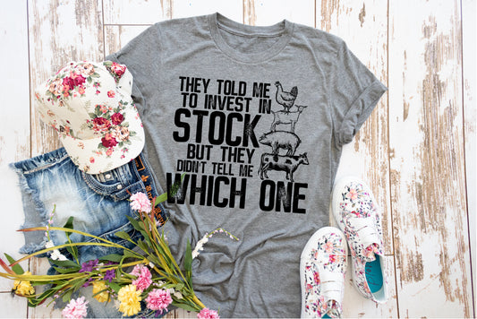 They Told Me to Invest In Stock | Livestock | Farm Animals | Humor
