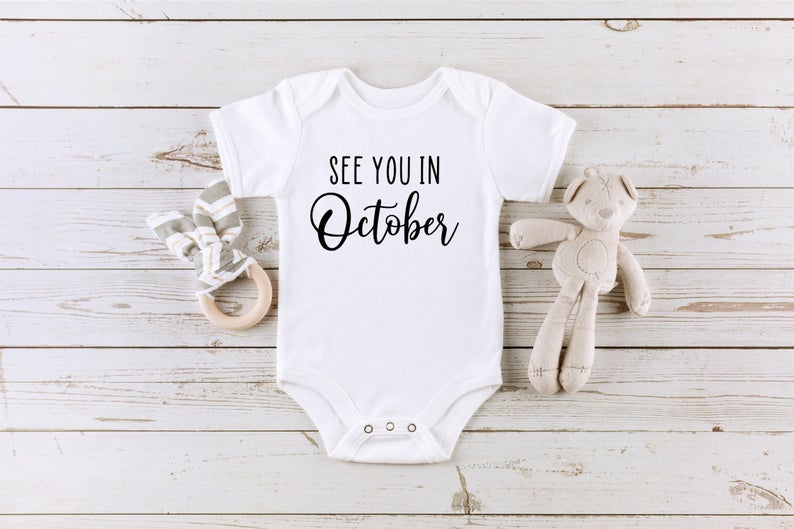 See you in October | Baby Onesie
